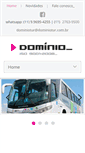 Mobile Screenshot of dominiotur.com.br